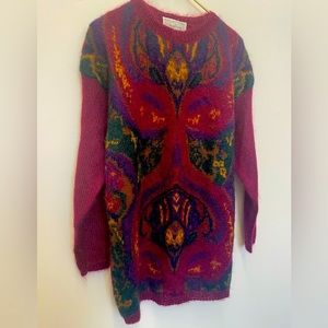 Vintage COLLECTIONS by Michelle Stuart Mohair Sweater Size Large